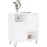 vidaXL Komoda bela 60x35x70 cm inženirski les | Shoptok.si
