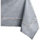AmeliaHome stolnjak Vesta s man&amp;scaron;etom i obrubom 140x320 cm, siva Slike