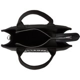 Karl Lagerfeld Nakupovalna torba črna / bela | Shoptok.si