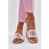 S. BARSKI Womens Sandals On A Flat Heel With Decoration S.Barski | ePonuda.com