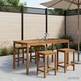  Stol za bar u vrtu Bijela 196 x 100 x 105 cm | shoptok.hr