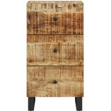  Komoda s 3 ladice 40 x 33,5 x 75 cm od masivnog drva manga | shoptok.hr