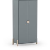Marckeric Zelena dječja garderoba od masivnog bora 93x180 cm Enola – | shoptok.hr
