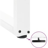  Noge za klub stolić U-oblik 2 kom Bijele 70 x (42-43) cm Čelik | shoptok.hr