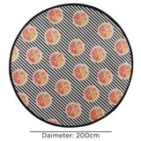  Tranche circle djt 200 multicolor bathmat | Eponuda.com
