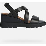 Geox Black women's sandals Spherica EC6 - Women's | Shoptok.si