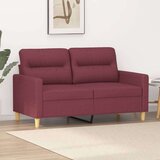  Dvosjed od tkanine crvena boja vina 120 cm Cijene