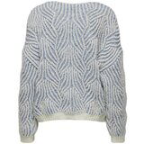 Only Pulover 'ONLELIN' modra / bela | Shoptok.si