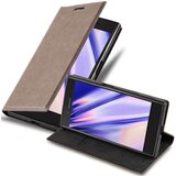 Cadorabo Ohišje, združljivo z Sony Xperia XZ / XZs v kavovinsko rdeča - Zaščitni ovitek z magnetnim zapiranjem, stoječo funkcijo in režo za kartice, (20560970) | Shoptok.si