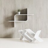 Umbra Bela večnivojska polica iz masivnega kavčukovca 62 cm Montage – | Shoptok.si