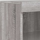  Komoda z LED lučkami siva sonoma 162x37x100 cm | Shoptok.si