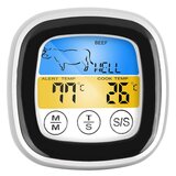 Dardanar brezžični termometer za meso digitalni električni termometer za hrano z zaslonom na dotik s funkcijo merjenja časa in alarma, (21199331) | Shoptok.si