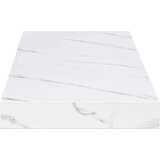  Polica na zidu Zidne 4 pcs Bijeli mramor 80 x 23 5 x 4 cm | shoptok.hr