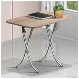 alesta sklopivi sto 60x100 cm Drvo hrasta AL10028WD Cene