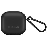 CASE-MATE Ohišje za AirPods 4 Tough s karabinom, odpornim na praske, Črna, (5000227532) | Shoptok.si