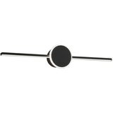 Toolight STENSKA SVETILKA VODILA KOPALNICO OKROGLA ČRNA 80CM APP850-1W Cene