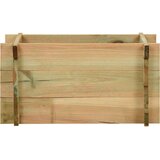  Podignuti vrt za povrće Zelena 80 x 80 x 32 cm Masivna borovina | shoptok.hr