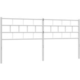  Metalno uzglavlje bijelo 193 cm | shoptok.hr