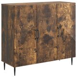  Kreveta Dimljeni hrast 89 x 34 5 x 80 cm Konstruirano drvo - Dimljeni hrast | shoptok.hr