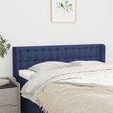  Uzglavlje s ušima plavo 147x16x78/88 cm od tkanine | shoptok.hr