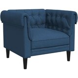  Fotelja Chesterfield plava od tkanine | shoptok.hr