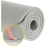 Rebel ACTIVE Strunjača (prostirka) za jogu, pilates i fitnes, 183x61 cm, debljina 1.5 cm, materijal NBR, siva boja, model RBA-3151-GY | Eponuda.com