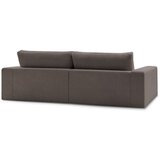 Bobochic Paris Smeđe-siva sofa od samta 274 cm Leonard – | shoptok.hr