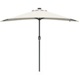 vidaXL Vrtni suncobran Pijesak 294 x 150 x 223 cm tkanina | shoptok.hr