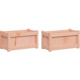 Maison Chic Vrtno cvetlično korito - Cvetlični Lonec 2 kosa trden les douglas, (21789994) | Shoptok.si