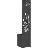  Privatnost u vrtu Crna 32 x 150 cm Hladno valjana čelična | Eponuda.com
