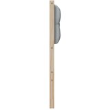  Uzglavlje Ostalo Smeđa i svijetlo siva 90 cm Masivna borovina | shoptok.hr