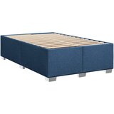  Krevet s oprugama i madracem plavi 100 x 200 cm od tkanine | shoptok.hr