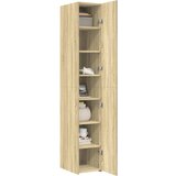 Visoka komoda boja hrasta 30x42,5x185 cm od konstruiranog drva | Eponuda.ba