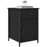  Noćni ormar 2 pcs Crni hrast 40 x 42 x 60 cm Konstruirano drvo | shoptok.hr
