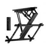 Maclean univerzalni stropni motoriziran tv nosilec 37-70", 35kg, 600x400, črna barva | Shoptok.si