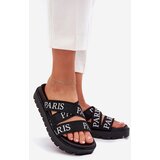 Boto Women's sandals with fabric straps Paris on platform black Celinea | shoptok.hr