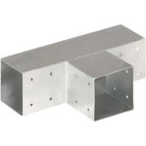  Spojnici za stupove u T-obliku 4 kom pocinčani metal 91 x 91 mm | Eponuda.com