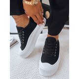 DStreet Trampki damskie ELMA czarne | Shoptok.si