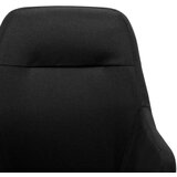  Stolica za ljuljanje od tkanine crna | shoptok.hr