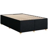  Krevet box spring s madracem crni 120 x 190 cm od tkanine | shoptok.hr