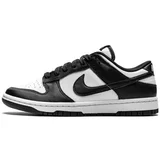 Nike Modne superge Dunk Low Black White Črna