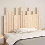  Stensko posteljno vzglavje 108x3x80 cm trdna borovina | Shoptok.si