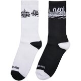 MT Accessoires Major City 040 Socks 2-Pack black/white | Shoptok.si