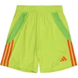 Adidas Športne hlače 'TIRO24' neonsko zelena / svetlo zelena / oranžna