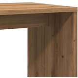 vidaXL Stranska mizica artisan hrast 59x36x38 cm inženirski les | Shoptok.si