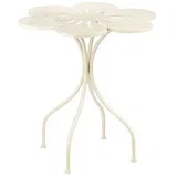 stol Fleuri (70 x 72,5 cm, Preklopno, Zaobljen, Bež)