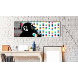  Slika - Banksy: The Thinker Monkey 120x40 | shoptok.hr