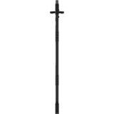 vidaXL Vrtna vrata Crna 105 x 125 cm Čelik s praškastim premazom | shoptok.hr