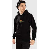 Global Projects Pulover s kapuco black grey