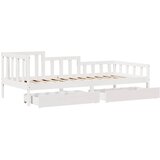  Dnevni krevet s ladicama bez madraca 90x200 cm masivno drvo | shoptok.hr